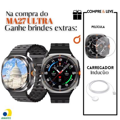 Imagem de Smartwatch Smart Ultra Responde WhatsApp Relógio 47mm GPS