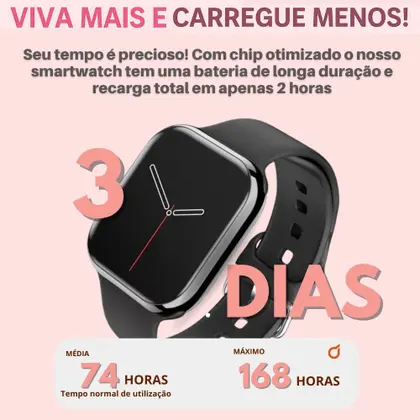 Imagem de Smartwatch Smart W10 Mini Series 10 Amoled 41mm 8 Pulseiras