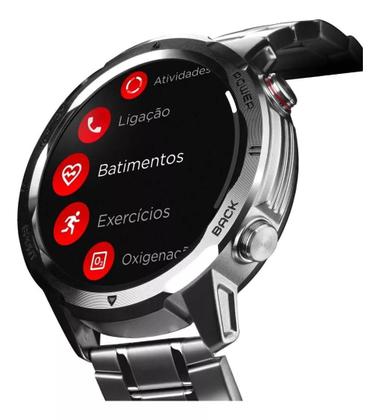 Imagem de Smartwatch Technos Connect Sports Call Prata TSPORTSCAA/6K