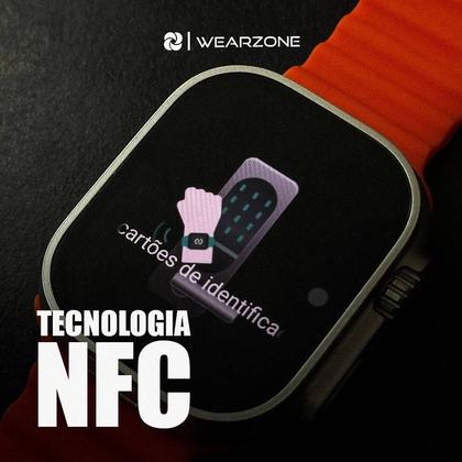 Imagem de Smartwatch Ultra Laranja 3 AI Chip 5G 16GB A Prova D'Água Para Homens e Mulheres Esportes e Saúde