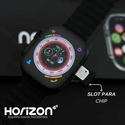 Imagem de Smartwatch Ultra Preto 3 AI Chip 5G 16GB Resistente à Água Para Corridas e Esportes