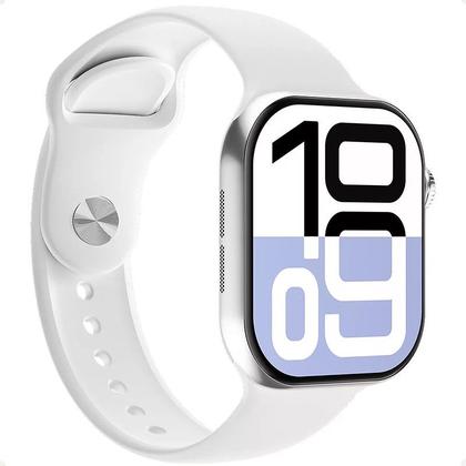 Imagem de Smartwatch W10 Pro 46mm Serie 10 Amoled GPS NFC Chatgpt Prata