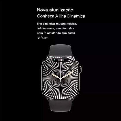 Imagem de Smartwatch W10 Pro 46mm Serie 10 Amoled GPS NFC Chatgpt Preto