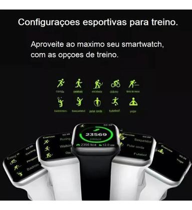 Imagem de Smartwatch W10 Pro Mini 42mm Chatgpt Serie10 Amoled + Brinde