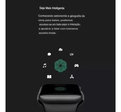 Imagem de Smartwatch W10 Pro Mini 42mm Chatgpt Serie10 Amoled + Brinde