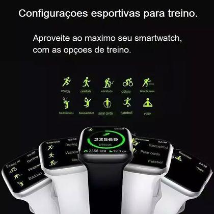 Imagem de Smartwatch W10 Pro Mini 42mm Tela Amoled Nfc GPS Chatgpt Microwear