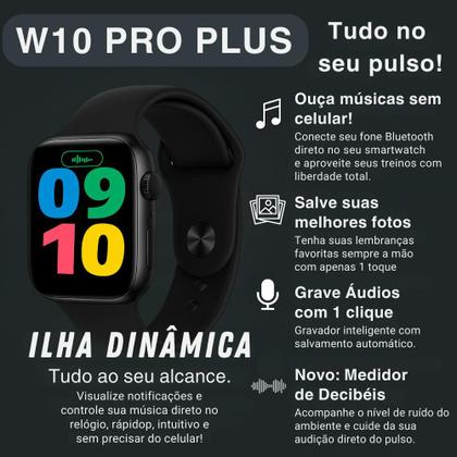 Imagem de Smartwatch W10 Watch Ultra Nfc Chatgpt Amoled Gps 2 Pulseiras