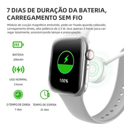 Imagem de Smartwatch W59 Mini Pro Relógio digital Inteligente Microwear Série 10 Original 41mm Gps Nfc MicroOS10 Lançamento 2024