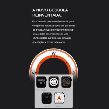Imagem de Smartwatch Watch 10 Pro mini Series 10 GPS Caixa de Alumínio 42mm Pulseira Esportiva lançamento