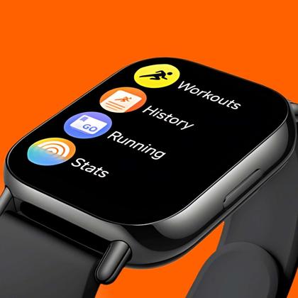 Imagem de Smartwatch Watch 5 Lite com GPS Integrado Relógio Inteligente tela 1.96" AMOLED