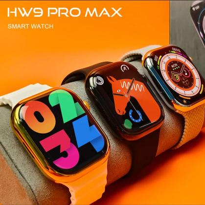 Imagem de Smartwatch Watch HW9 PRO 2 Amoled 3 Branco pulseiras NFC assistente de vóz à prova de água Masculino e Feminino Troca Fo