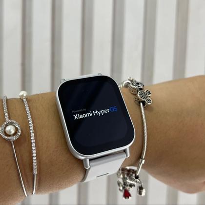 Imagem de Smartwatch Xiaomi Redmi Watch 5 Prova dágua ATM5 Alexa  Versão Active  Super bateria 18 até 30 dias assistente de voz chamadas bluetooth esportivo