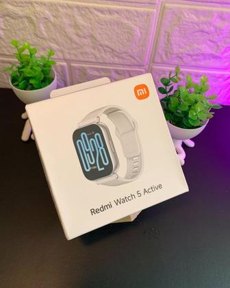 Imagem de Smartwatch Xiaomi Redmi Watch 5 Prova dágua ATM5 Alexa  Versão Active  Super bateria 18 até 30 dias assistente de voz chamadas bluetooth esportivo