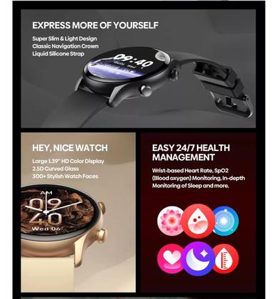 Smartwatch Zeblaze Btalk 3 Plus Orchid ( Lilás ) - Smartwatch e