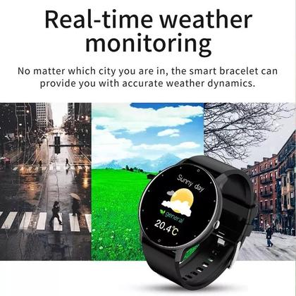 Imagem de Smartwatch ZL02 Outdoor Bluetooth compatível com iOS e An