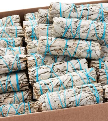 Imagem de Smudge Sticks Blue River Sage White Sage, 10 cm, pacote com 50