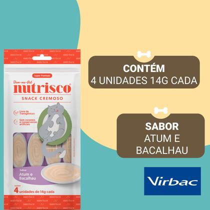 Imagem de Snack Cremoso para Gatos Nutrisco Sabores Variados 56 g Pestisco