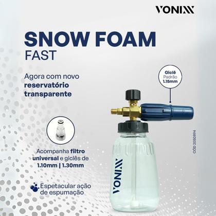 Imagem de Snow Foam Fast Vonixx  Canhão de Espuma Densa e Aderente