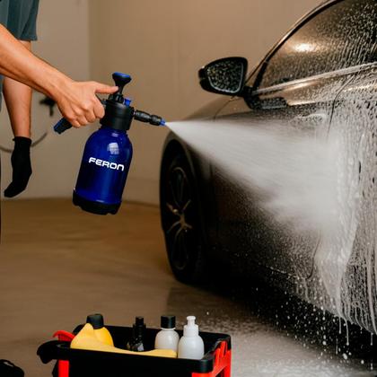 Imagem de Snow Pump 3 em 1 Snow Foam Espuma Densa Pré Lavagem Automotiva 2L Pulverizador Manual Profissional