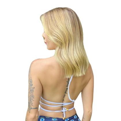 Imagem de Só Calcinha Tanga Biquine Asa Delta Dupla Face Empina Bumbum