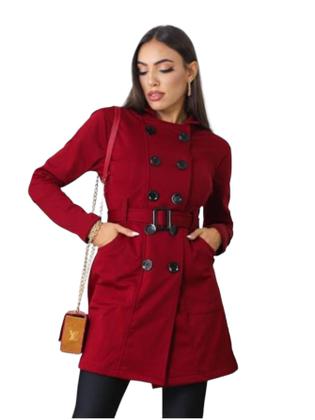 Imagem de Sobretudo casaco Feminino Com 10 Botoes