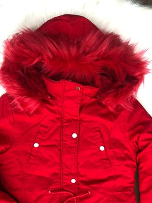 Imagem de Sobretudo Parka Feminina Forrada com Pelinhos Plus size inverno tamanho P M G G1 G2 G3 G4 G5