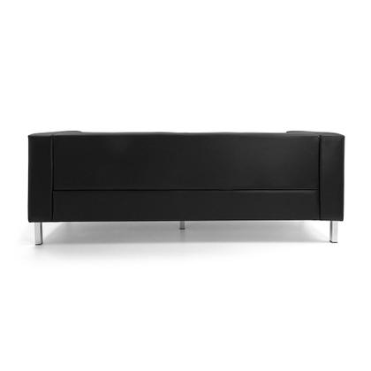 Imagem de Sofá 03 Lugares Kubo Corano C-05 Pés de Aço Cromado D07 - D'Rossi