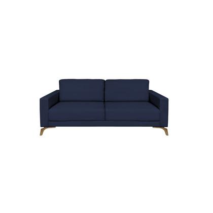 Imagem de Sofá 190cm Pés Mel Henry Azul