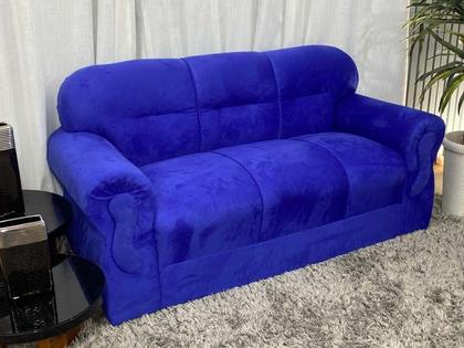 Imagem de Sofá 2 e 3 Lugares Azul 910 Viena
