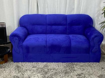 Imagem de Sofá 2 e 3 Lugares Azul 910 Viena