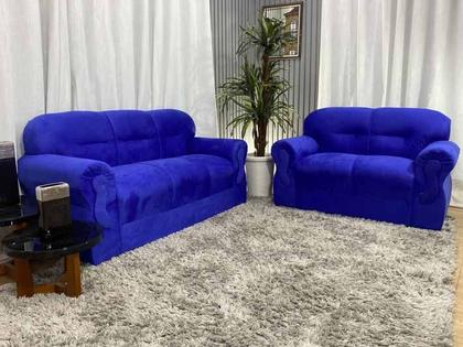Imagem de Sofá 2 e 3 Lugares Azul 910 Viena