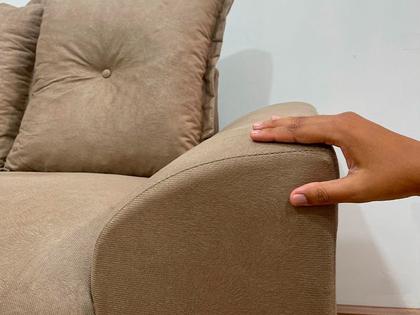 Imagem de Sofá 2 e 3 Lugares Bege 607 Porto