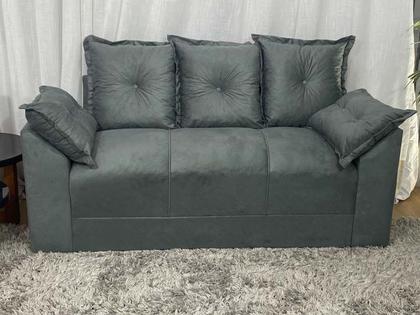 Imagem de Sofá 2 e 3 Lugares Cinza 605 Paris