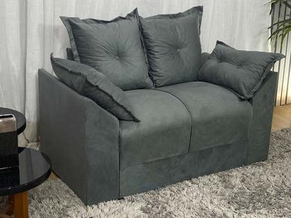 Imagem de Sofá 2 e 3 Lugares Cinza 605 Paris