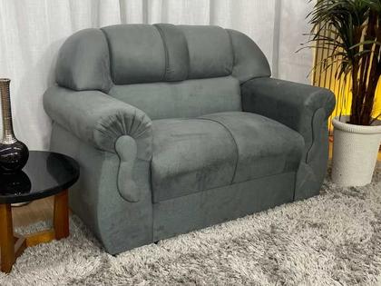 Imagem de Sofá 2 e 3 Lugares Confortavel Cinza 605 Corsa