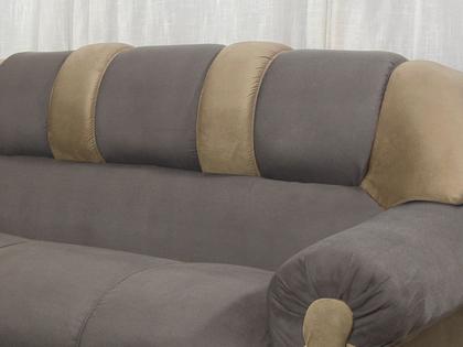 Imagem de Sofá 2 e 3 Lugares Marrom com Bege 603/607 Corsa