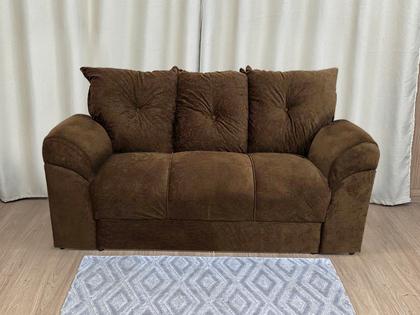 Imagem de Sofá 2 e 3 Lugares Marrom Escuro 503 Chile