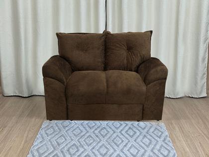 Imagem de Sofá 2 e 3 Lugares Marrom Escuro 503 Chile