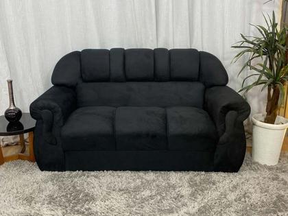 Imagem de Sofá 2 e 3 Lugares Preto 601 Corsa