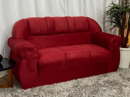 Imagem de Sofá 2 e 3 Lugares Vermelho 608 Corsa