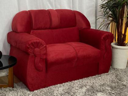 Imagem de Sofá 2 e 3 Lugares Vermelho 608 Corsa
