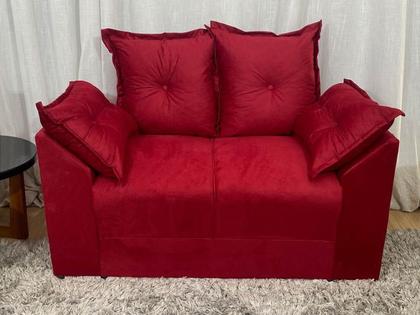Imagem de Sofá 2 e 3 Lugares Vermelho 608 Paris