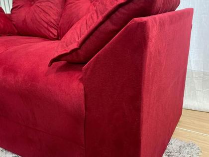 Imagem de Sofá 2 e 3 Lugares Vermelho 608 Paris
