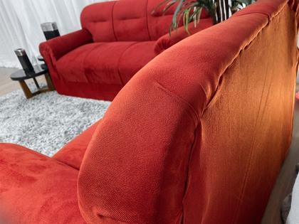 Imagem de Sofá 2 e 3 Lugares Vermelho 608 Viena