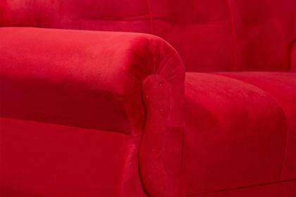 Sofá 2 e 3 Lugares Vermelho 608 Viena - Alpoim Imagem de Sofá 2 e 3 Lugares Vermelho 608 Viena