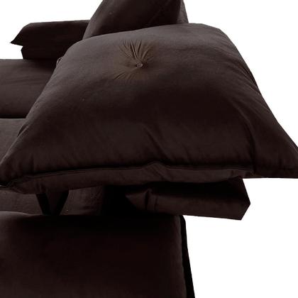 Imagem de Sofá 2 Lugares 1,80m Retrátil e Reclinável Theo Bom Pastor