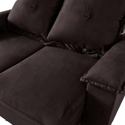 Imagem de Sofá 2 Lugares 1,80m Retrátil e Reclinável Theo Bom Pastor