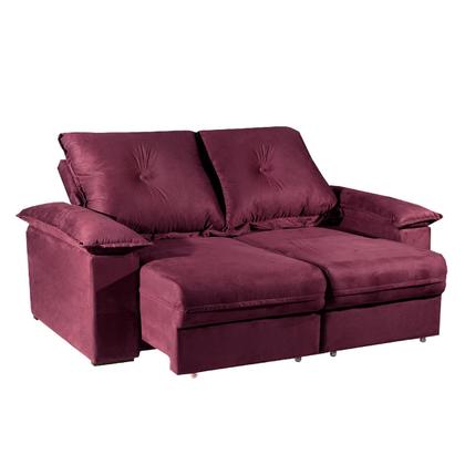 Imagem de Sofá 2 Lugares 1,80m Retrátil e Reclinável Theo Bom Pastor