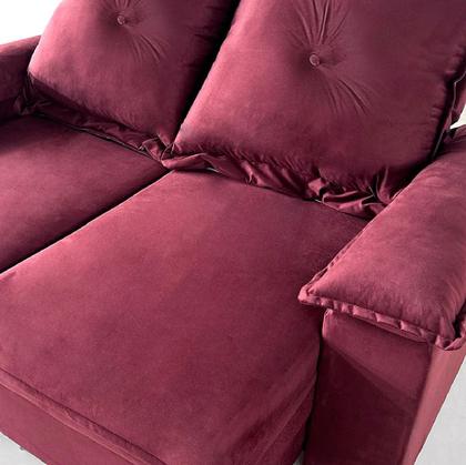 Imagem de Sofá 2 Lugares 1,80m Retrátil e Reclinável Theo Bom Pastor