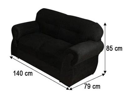 Imagem de Sofá 2 Lugares Gelo 505 Viena